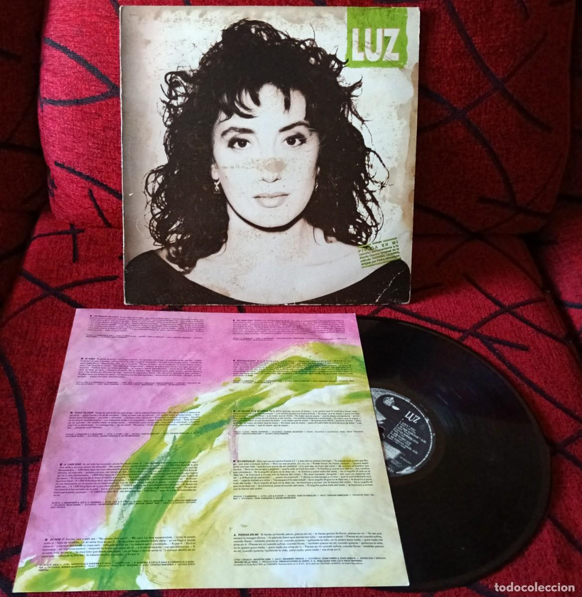 Discos de vinilo: LUZ CASAL ** A Contraluz ** VINILO LP 1991