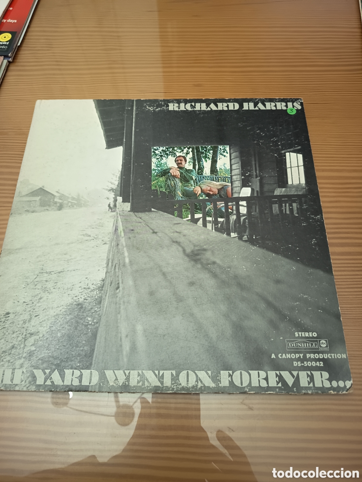 Discos de vinilo: Disco vinilo LP de Richard Harris &rdquo; The Yard Went On Forever &rdquo; buen estado