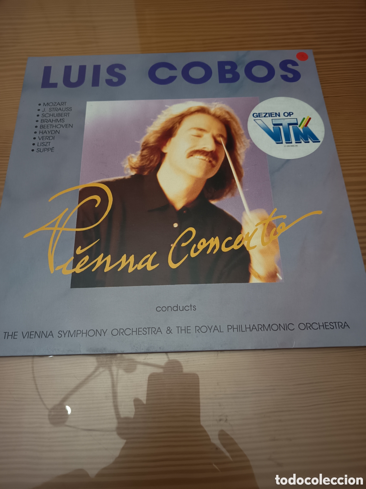 Discos de vinilo: Disco vinilo LP de Luis Cobos &rdquo; Vienna Concert&oacute; &rdquo; ,muy buen estado