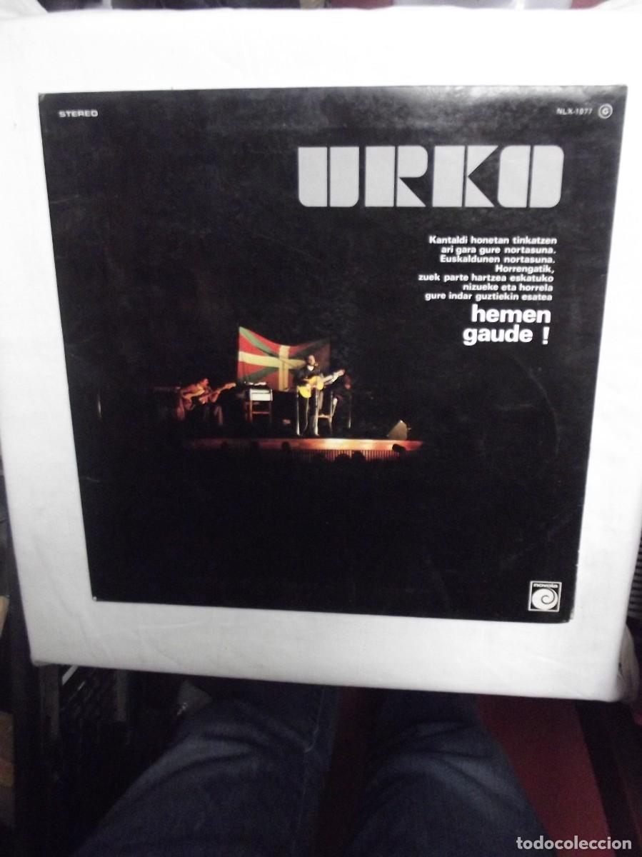 Discos de vinilo: LP URKO HEMEN GAUDE ! ( NO PUEDO PROBARLO )