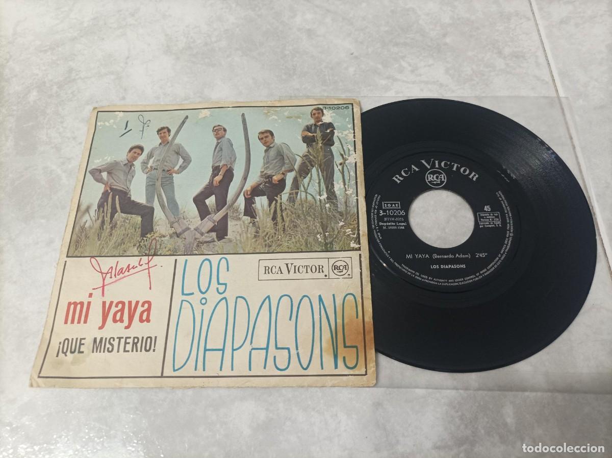Discos de vinilo: Los Diapasons single mi yaya-Leer-
