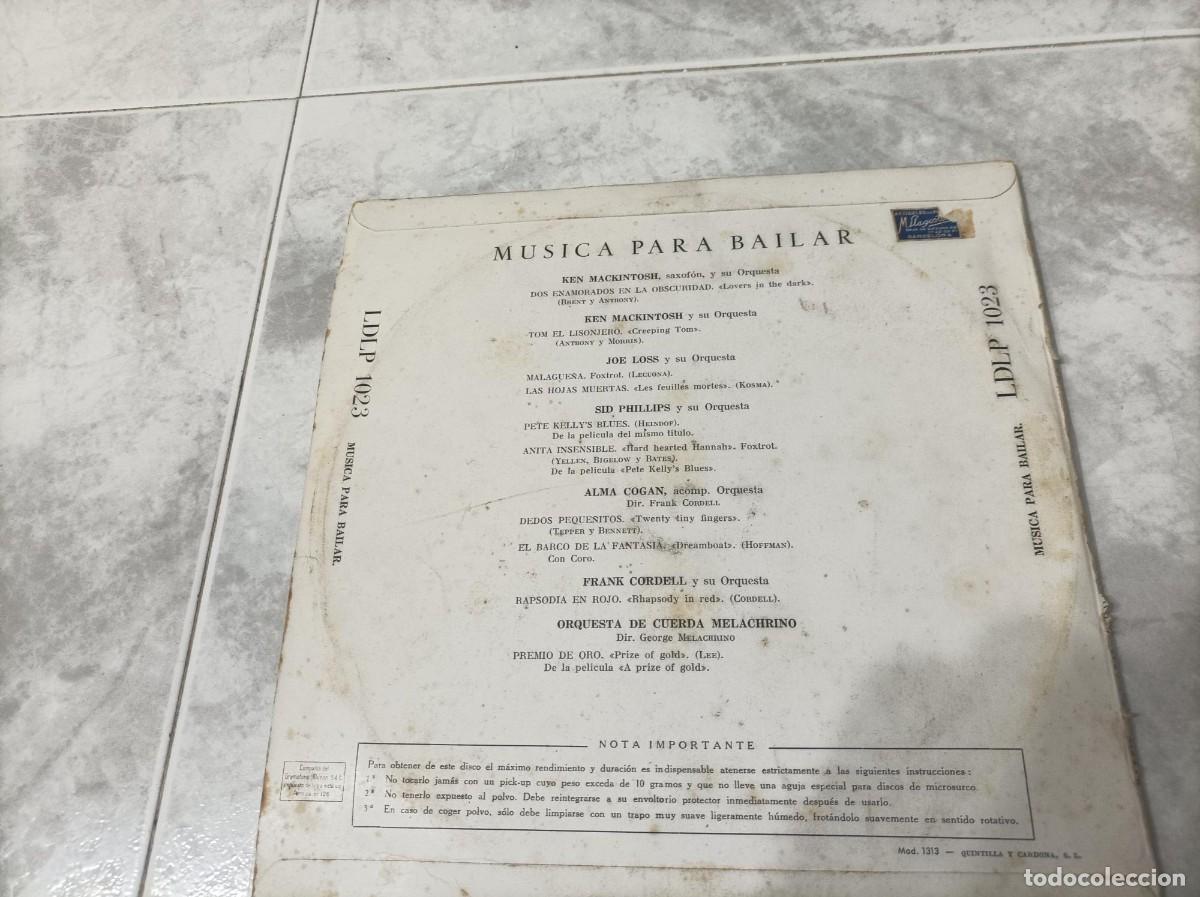 Discos de vinilo: Musica para bailar lp 25cm - Foto 2