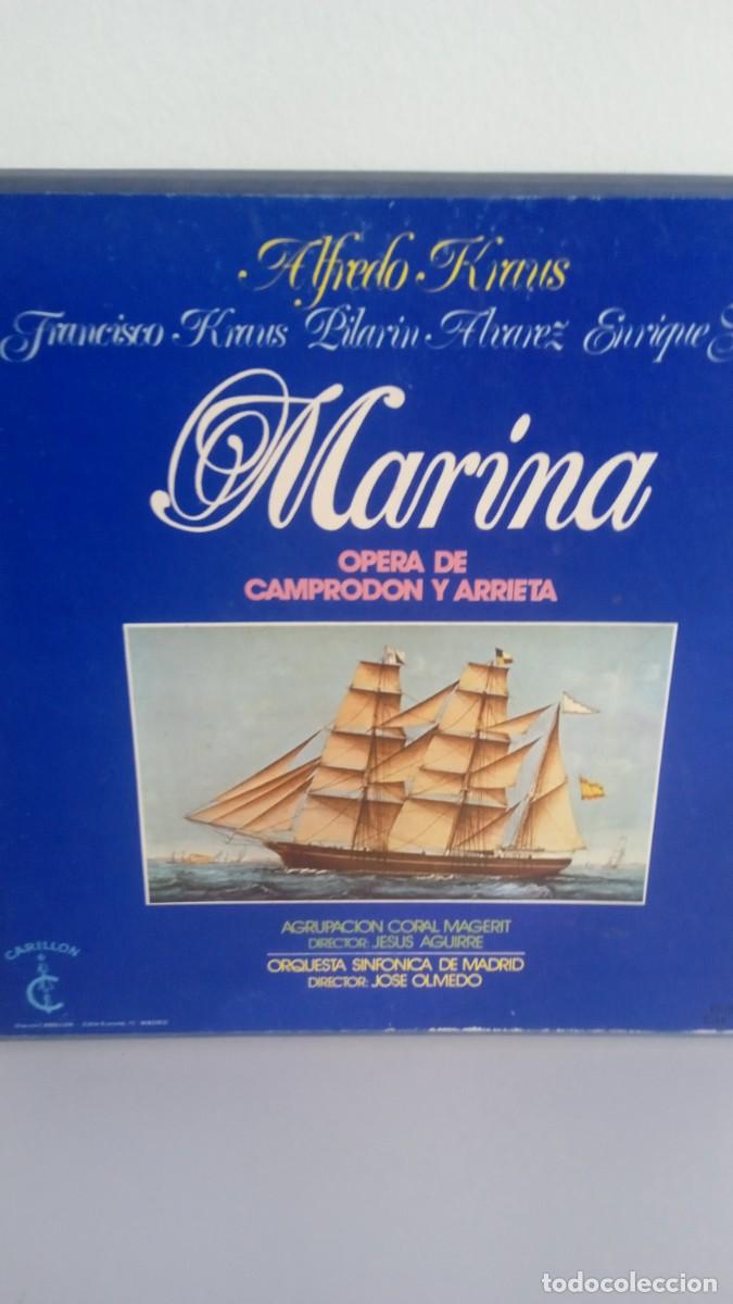Discos de vinilo: MARINA de Camprod&oacute;n y Arrieta - Foto 1