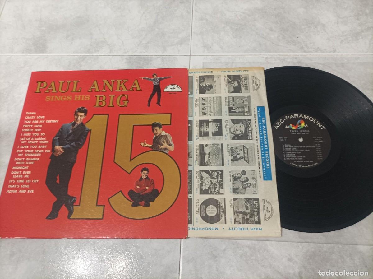 Discos de vinilo: Paul Anka lp original americano - Foto 1