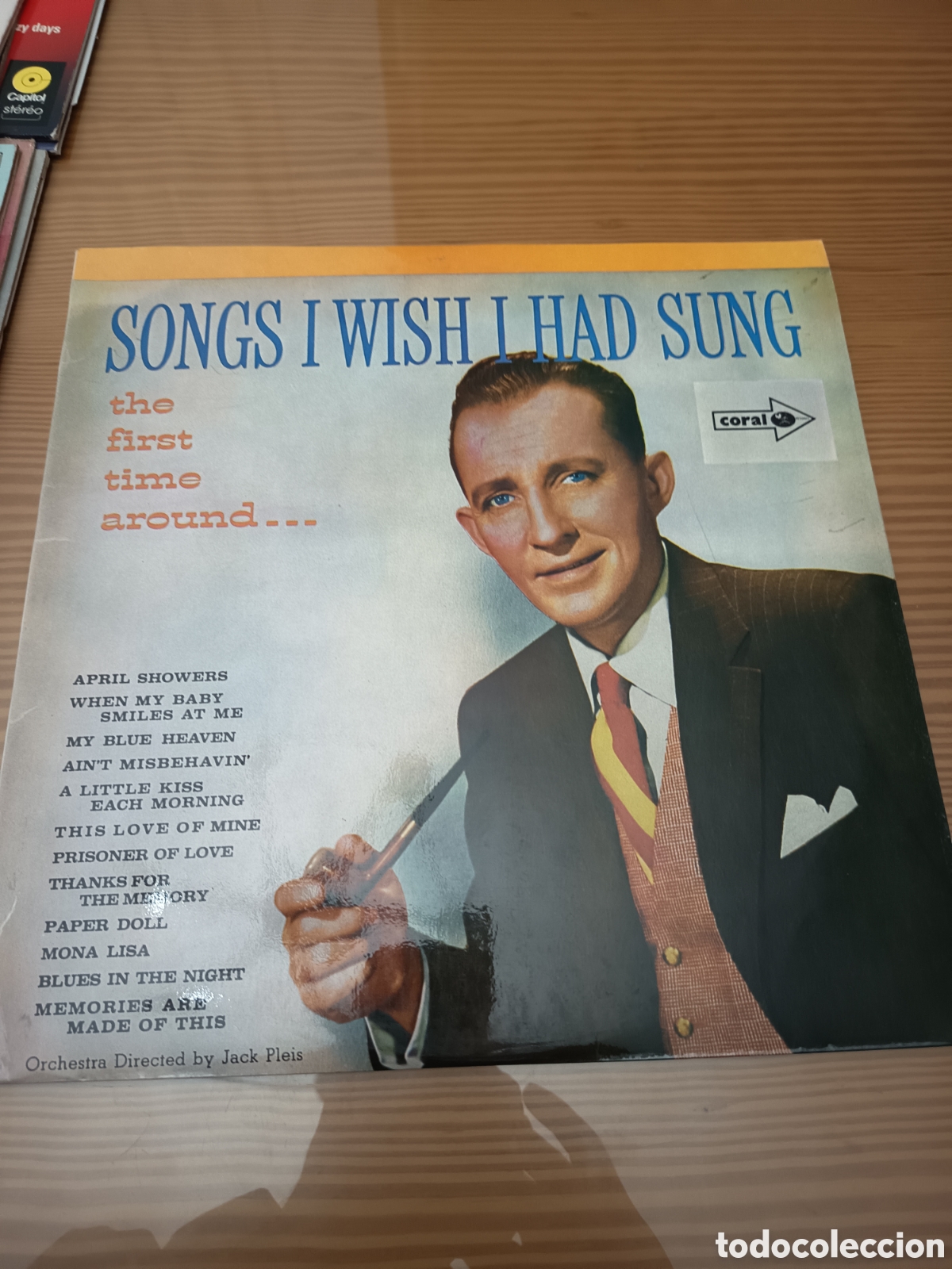 Discos de vinilo: Antiguo disco vinilo LP &rdquo; Songs I Wish I Had Sung &rdquo; muy buen estado