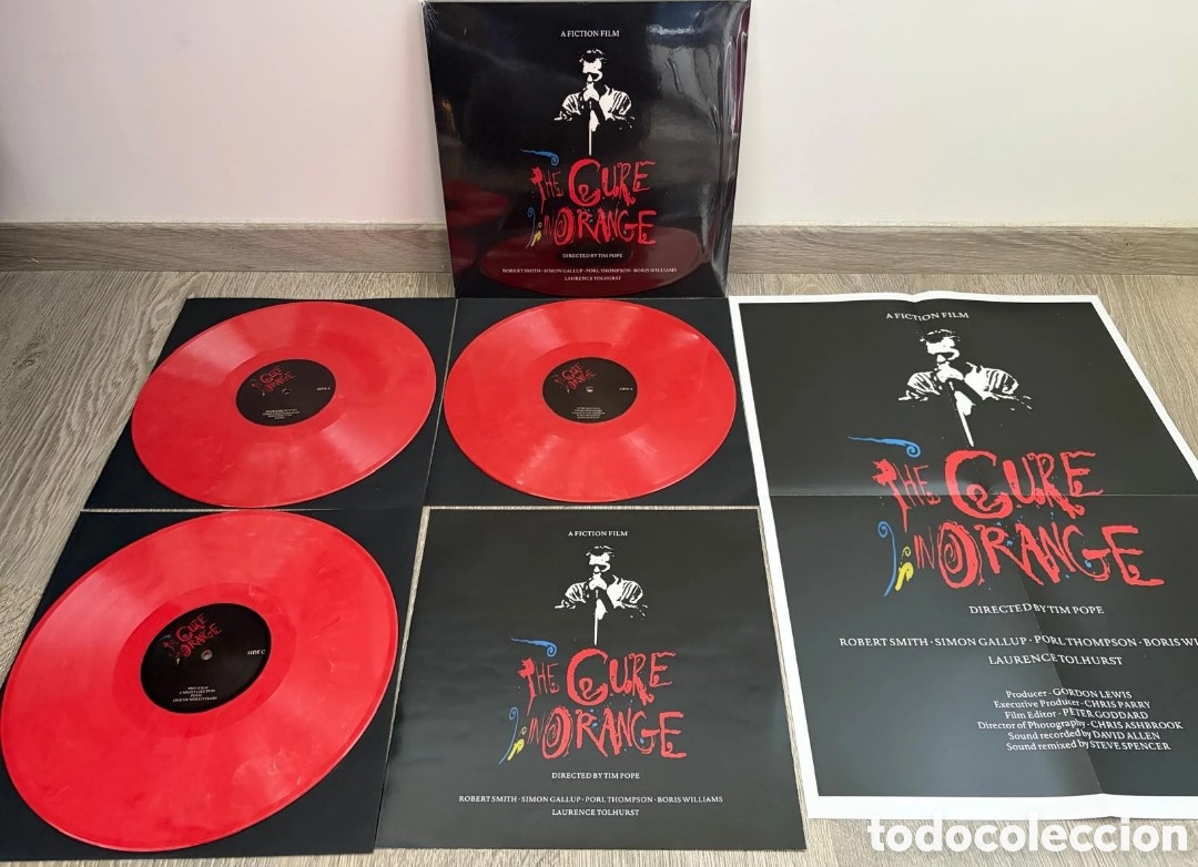 Discos de vinilo: THE CURE - IN ORANGE 3LP + POSTER