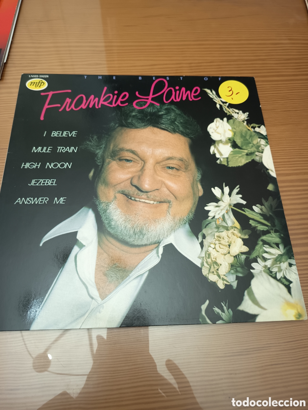 Discos de vinilo: Antiguo disco vinilo LP de Frankie Laine &rdquo; I Believe &rdquo; muy buen estado