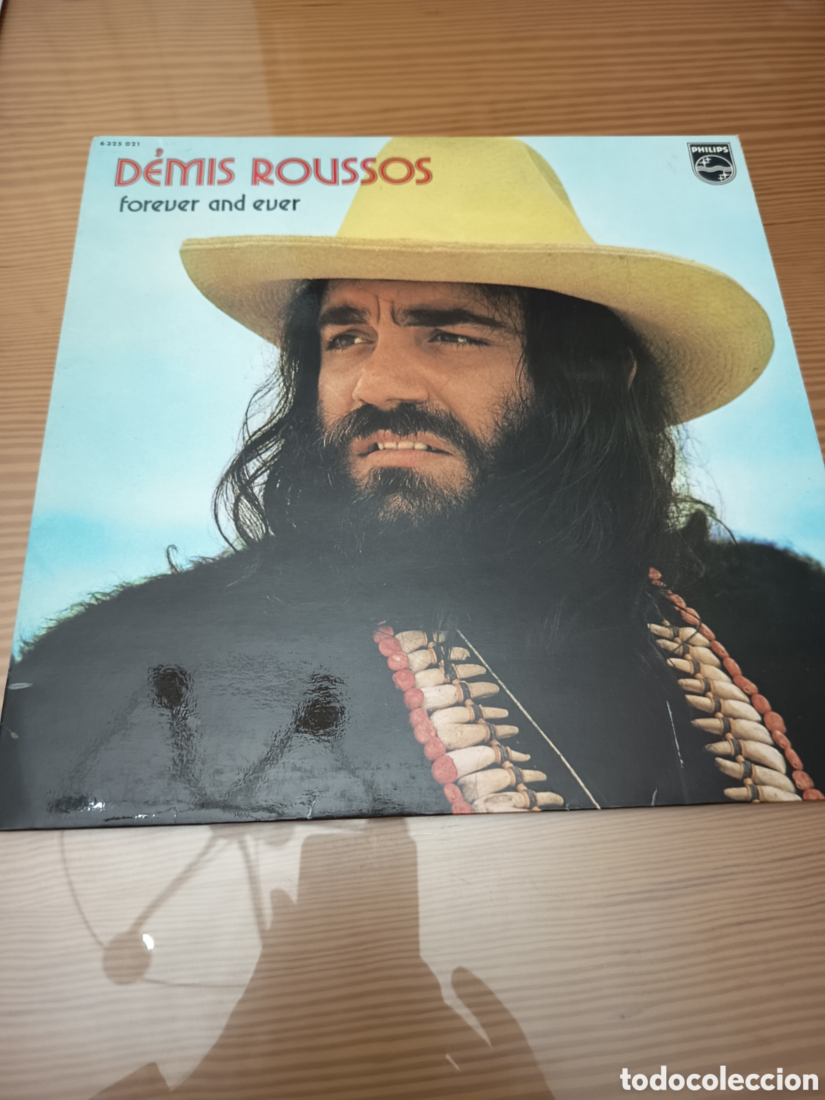 Discos de vinilo: Disco vinilo LP de Demis Roussos &rdquo; Forever Andrea Ever &rdquo; muy buen estado