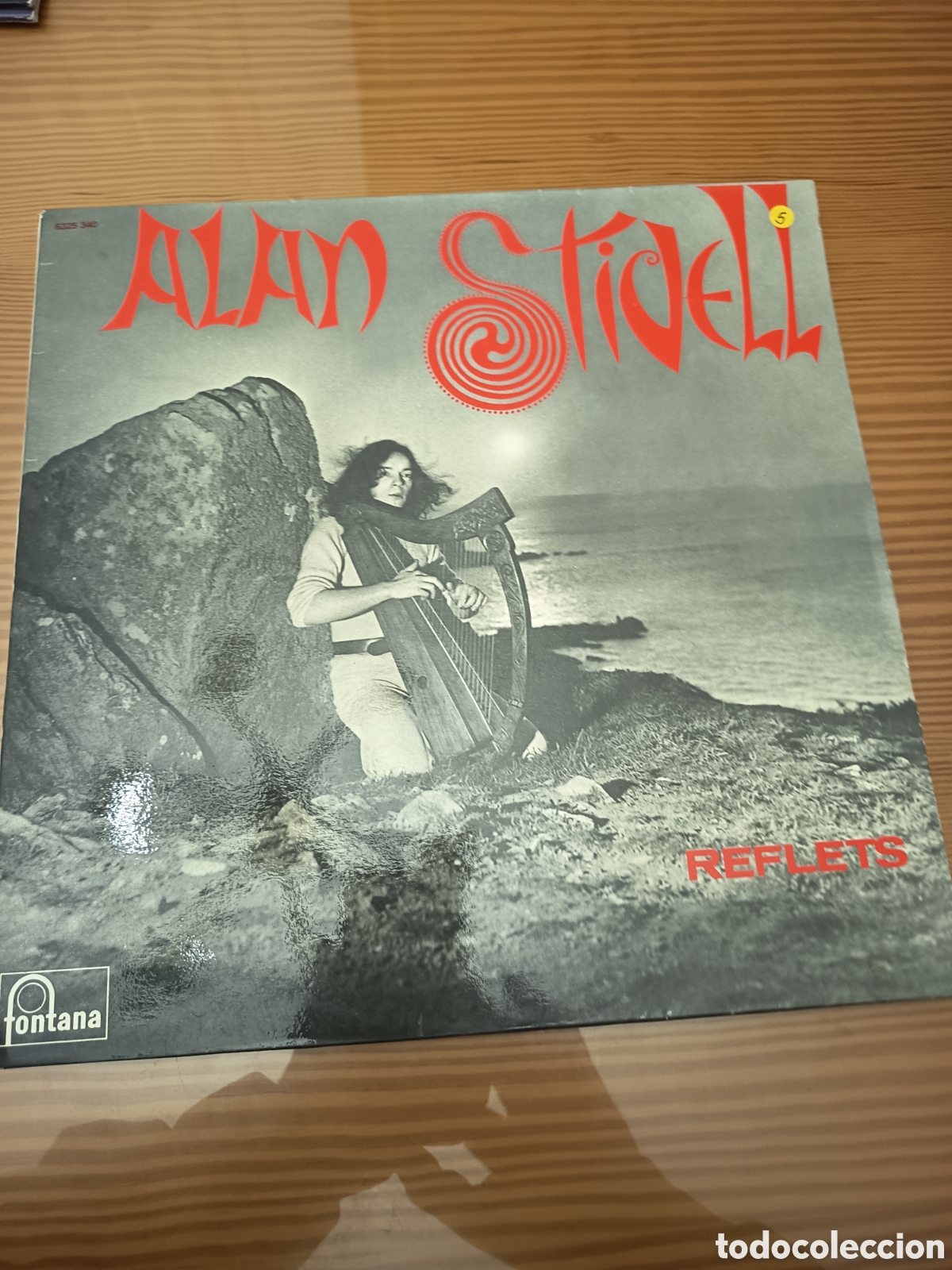 Discos de vinilo: Disco vinilo LP de Alan Stidell &rdquo; Reflets &rdquo; buen estado