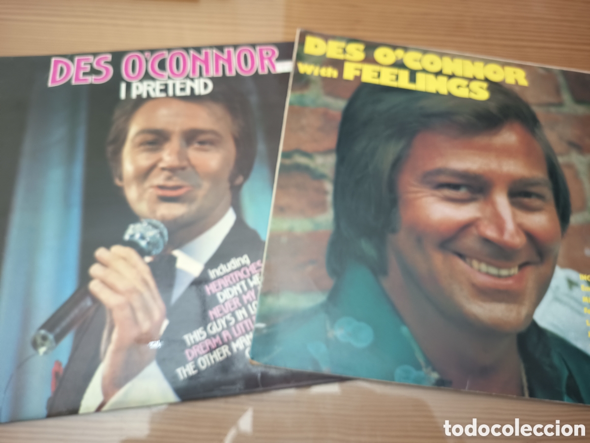 Discos de vinilo: Lote de 2 discos de vinilo LP,s de Des O' connor ,buen estado