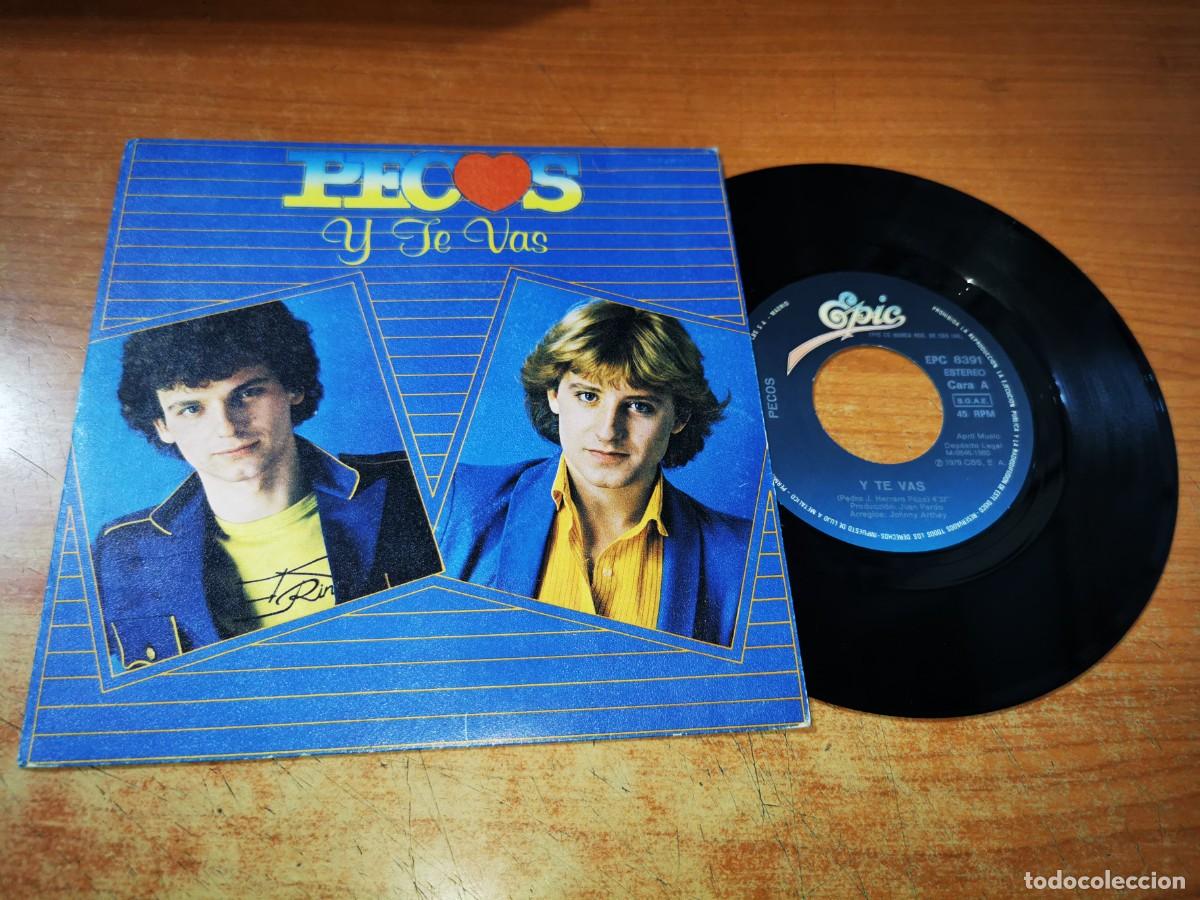 Discos de vinilo: PECOS Y te vas / Guitarra SINGLE VINILO DEL A&Ntilde;O 1979 CONTIENE 2 TEMAS