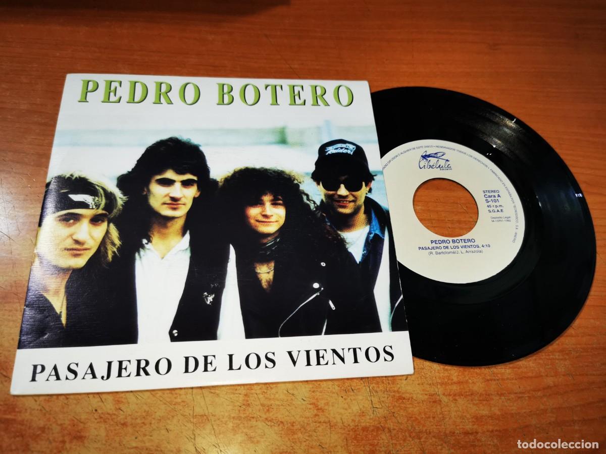 Discos de vinilo: PEDRO BOTERO Pasajero de los vientos SINGLE VINILO DEL A&Ntilde;O 1992 CONTIENE 2 TEMAS