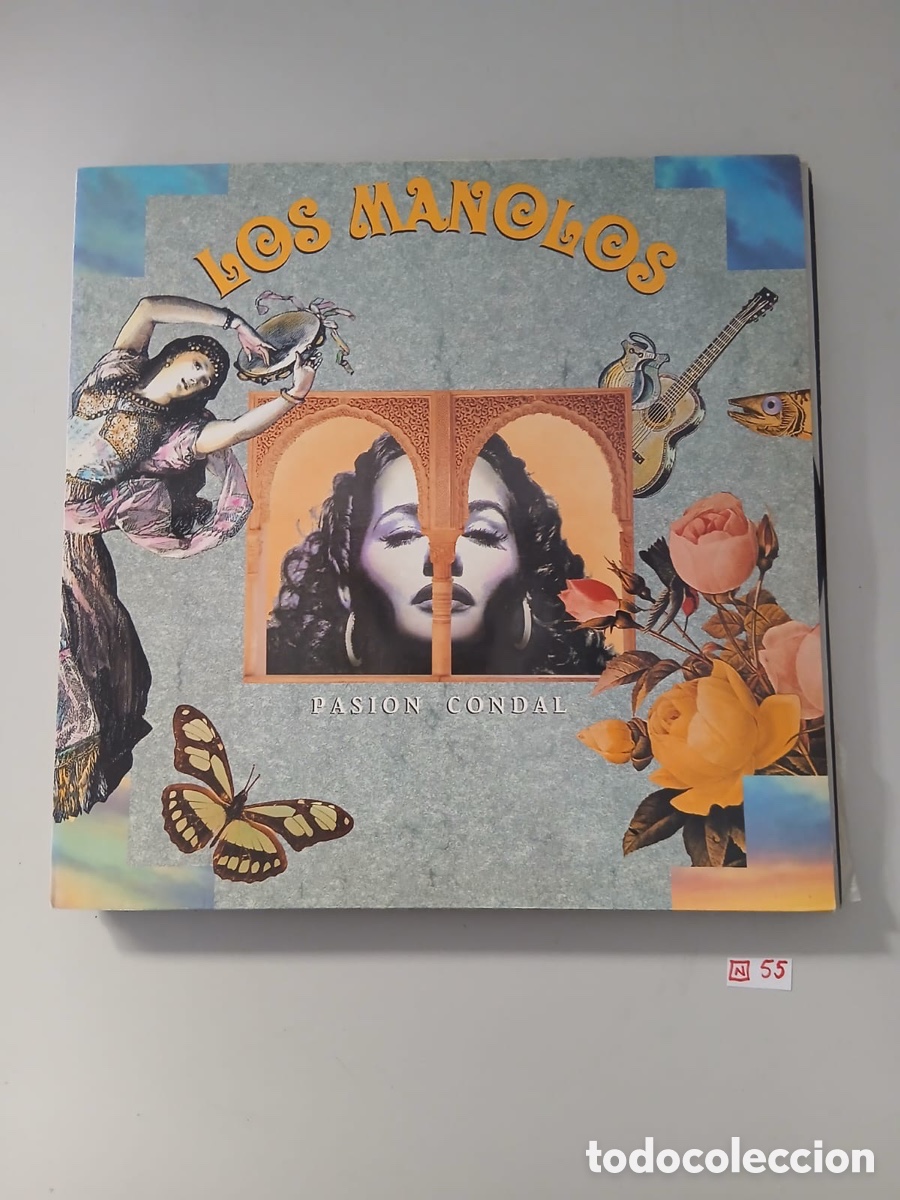 Discos de vinilo: Disco de vinilo los manolos