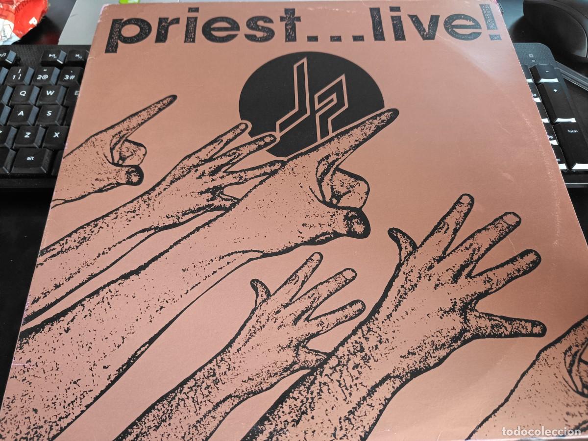 Discos de vinilo: Judas Priest &ndash; Priest... Live!. VG+ / VG+. 13 FOTOS. INSERTO SI.