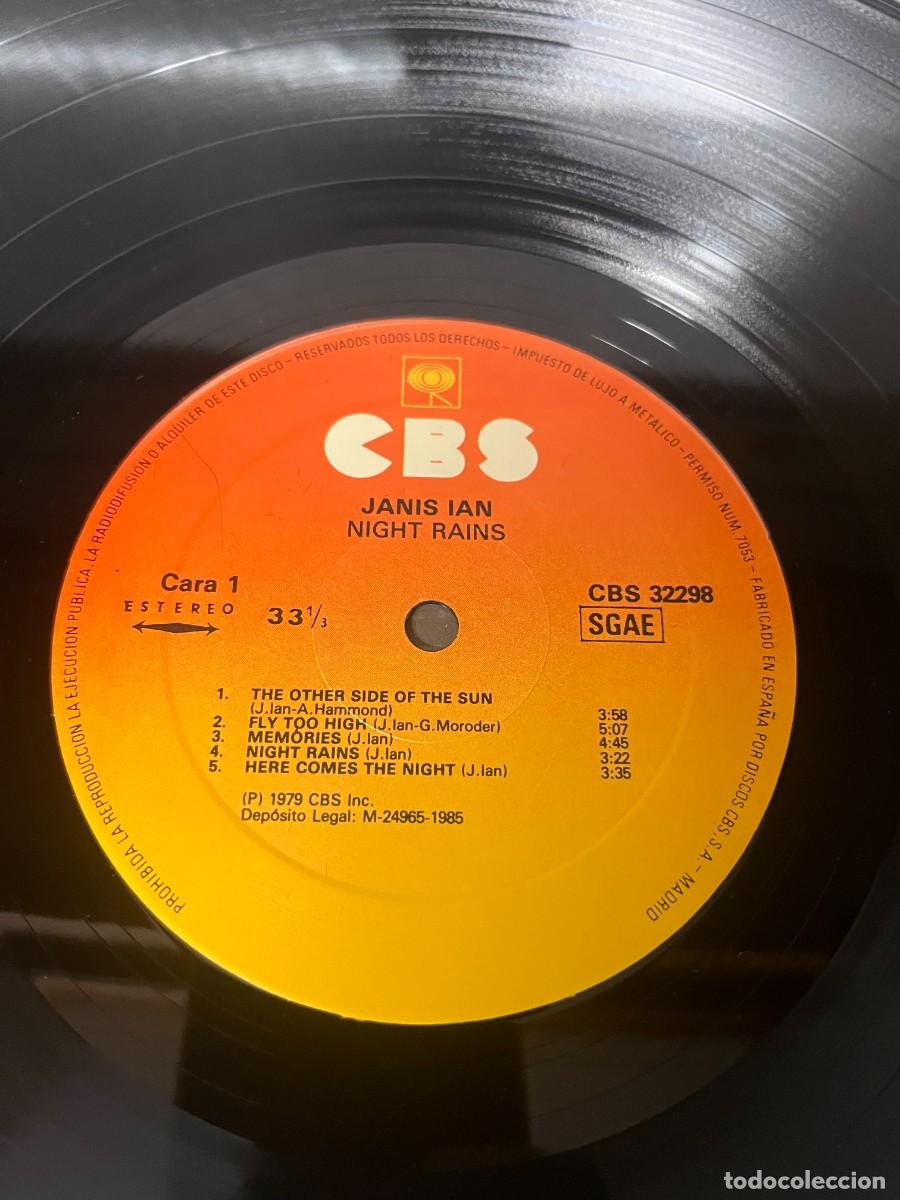 Discos de vinilo: Janis Ian Night Rains - Foto 4