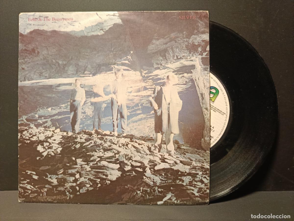Discos de vinilo: ECHO & THE BUNNYMEN SILVER +1 SINGLE PROMO 1984 PEPETO