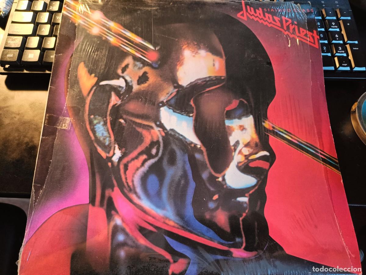 Discos de vinilo: Judas Priest &ndash; Stained Class. VG+ / VG+.