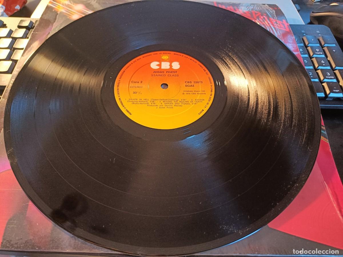 Discos de vinilo: Judas Priest &ndash; Stained Class. VG+ / VG+. 6 FOTOS. - Foto 5