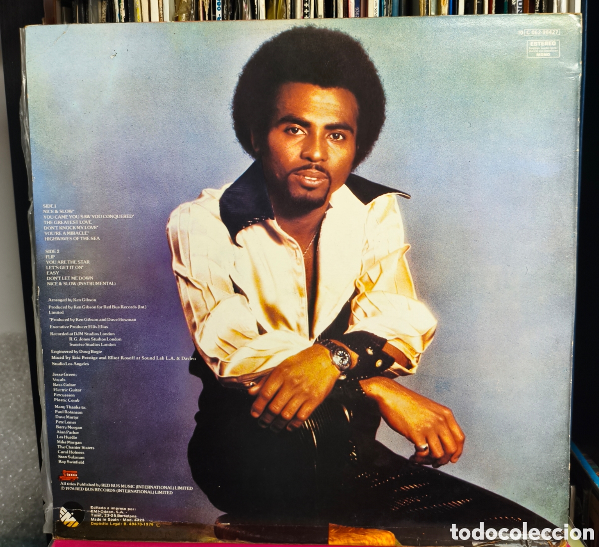Discos de vinilo: Jesse Green &lrm;&ndash; Nice And Slow - Foto 2