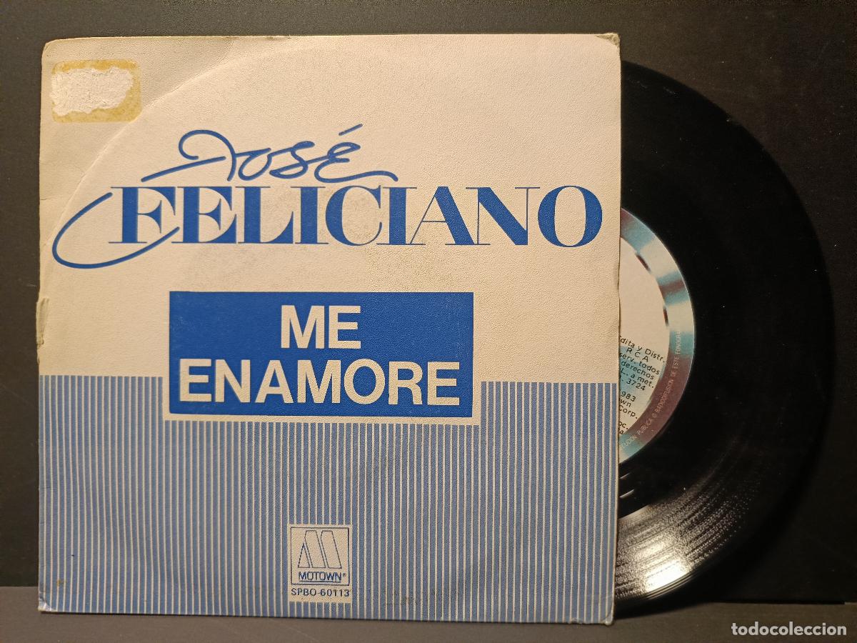 Discos de vinilo: JOSE FELICIANO ME ENAMORE +1 SINGLE 1983 PEPETO