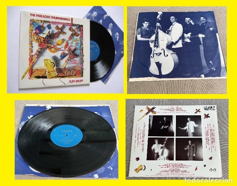 Discos de vinilo: FABULOUS THUNDERBIRDS / TUFF ENUFF !! J. VAUGHAN / GREAT TEXAS BLUES !! COMPLETA ORIG USA EDT ! EXC