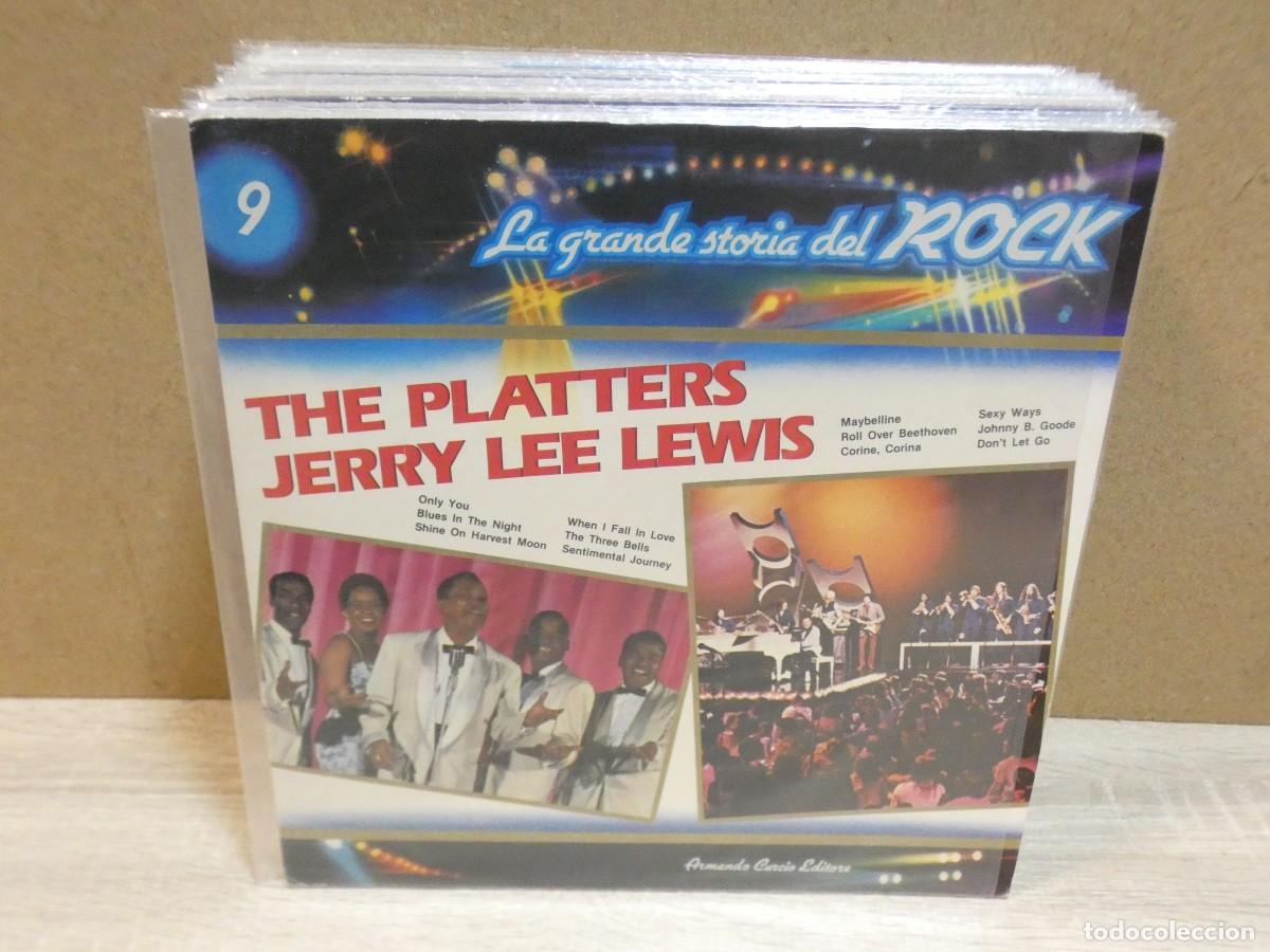 Discos de vinilo: ARKANSAS1980 BOXX801 VINILO BUEN ESTADO THE PLATTERS JERRY LEE LEWIS