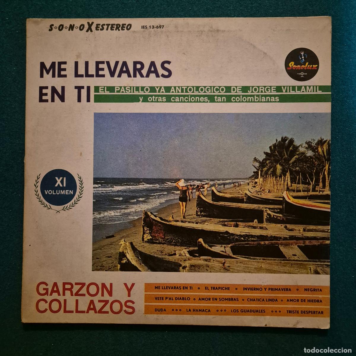 Discos de vinilo: Garz&oacute;n Y Collazos &ndash; Me Llevaras En Ti