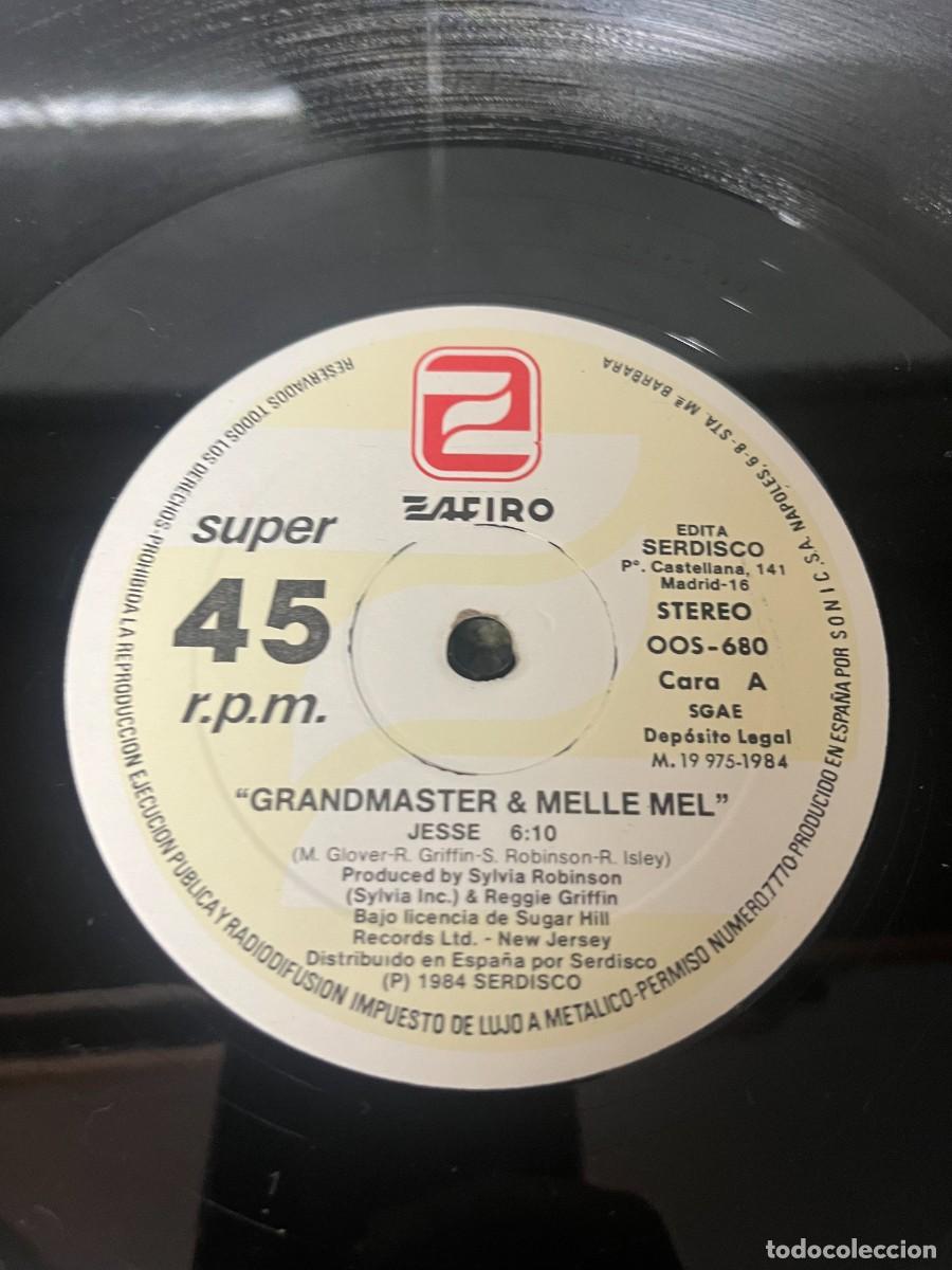 Discos de vinilo: Grandmaster & Melle Mel Jesse - Foto 3