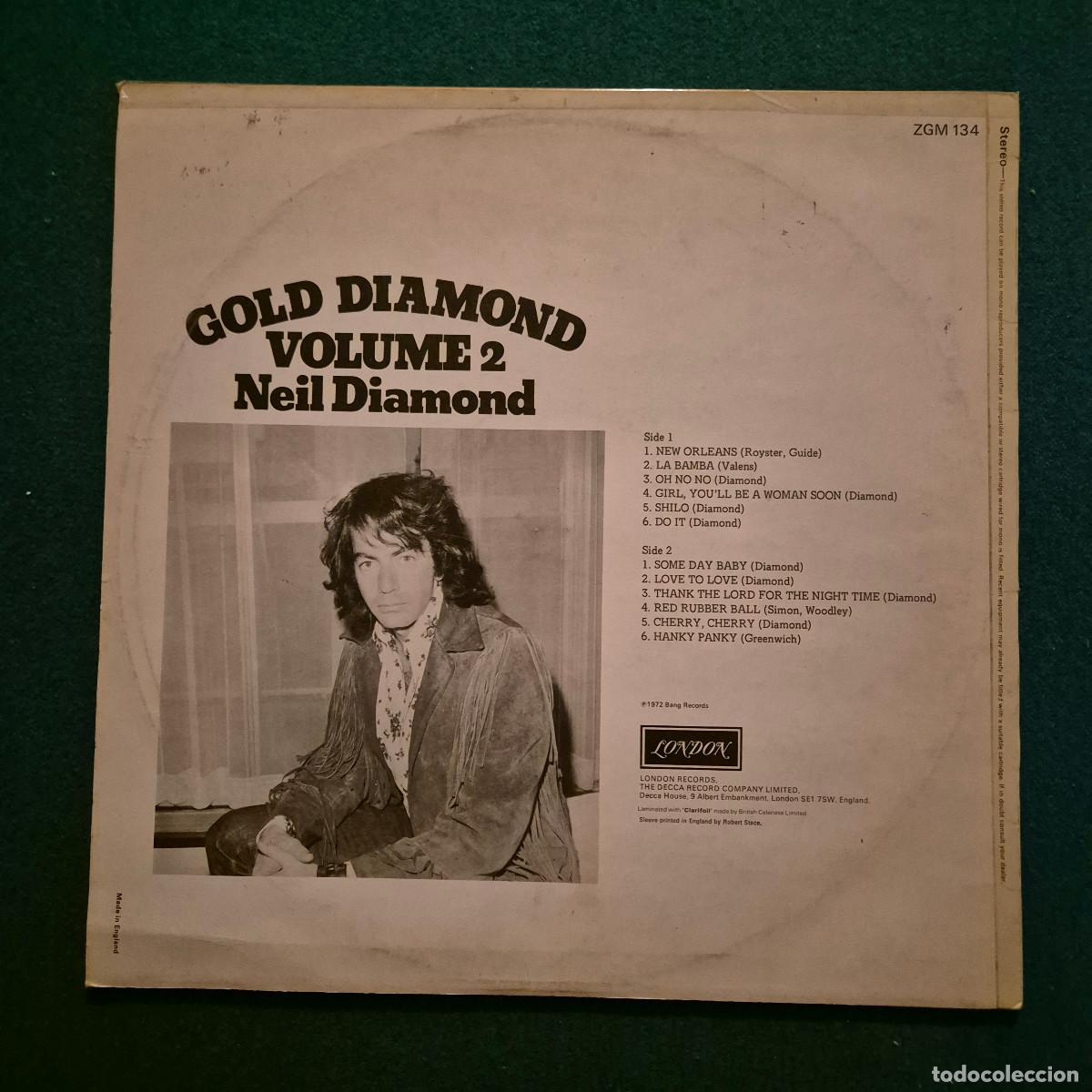 Discos de vinilo: Neil Diamond &ndash; Gold Diamond Volume 2 - Foto 2