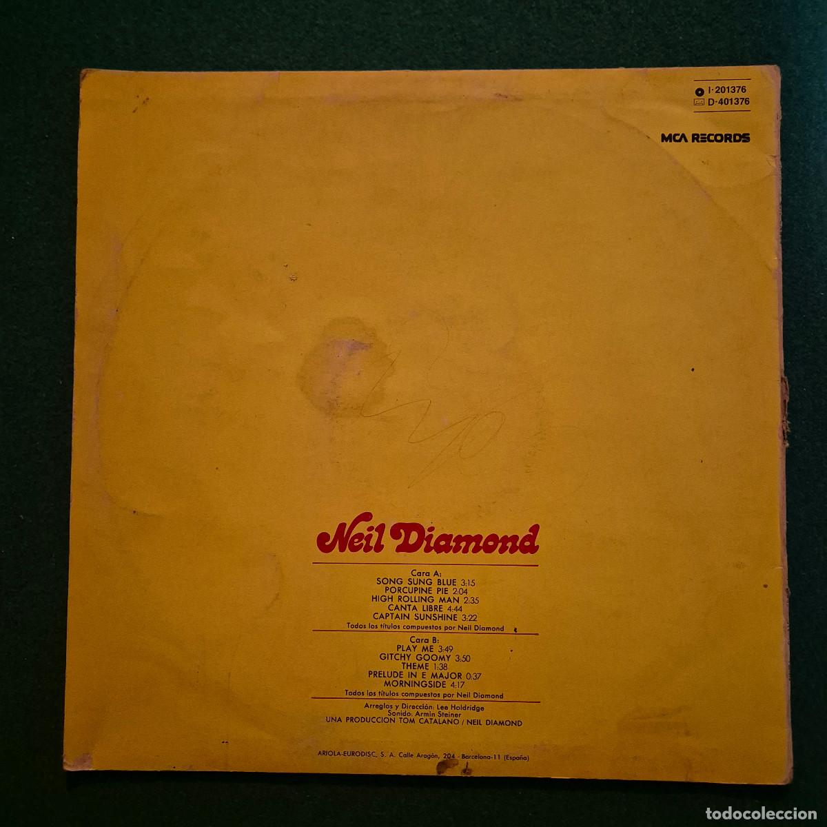 Discos de vinilo: Neil Diamond &lrm;&ndash; Moods - Foto 2