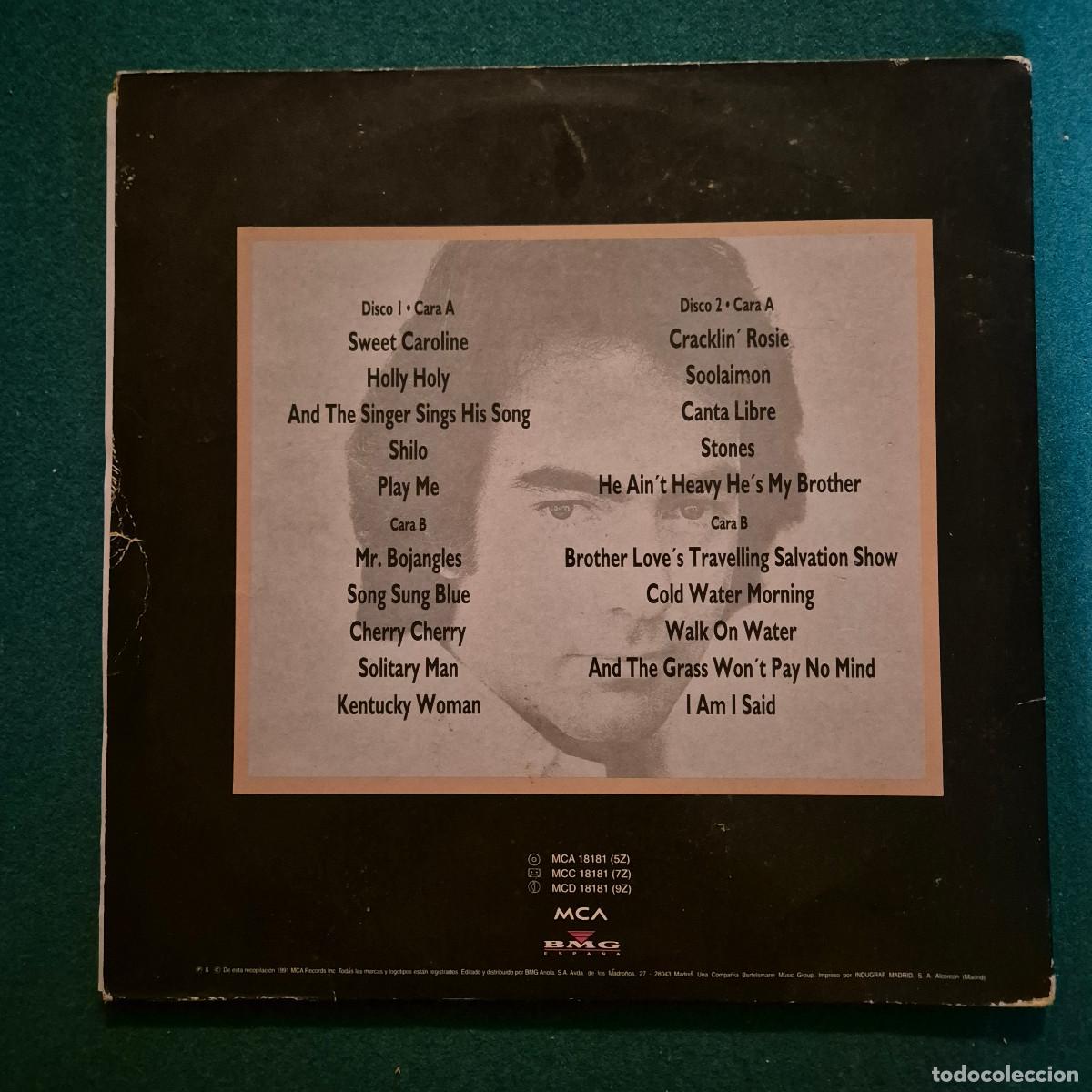 Discos de vinilo: Neil Diamond &ndash; 20 Diamond Hits - Foto 2