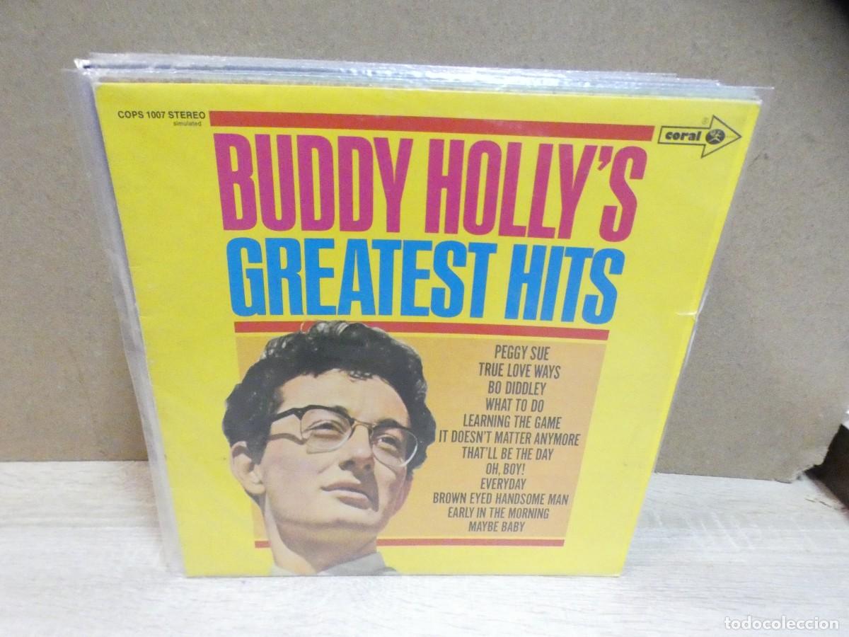 Discos de vinilo: ARKANSAS1980 BOXX801 VINILO LEVE USO AUN CORRECTO BUDDY HOLLY