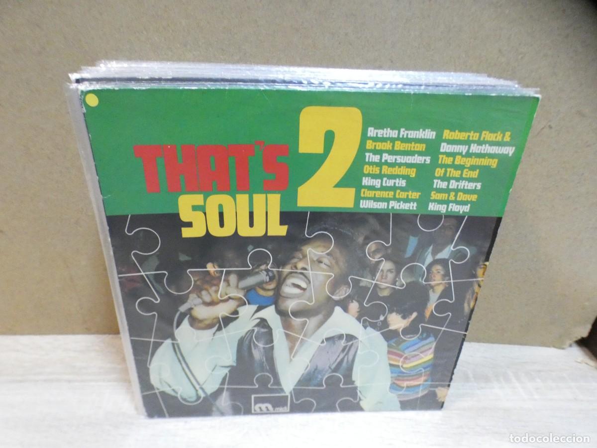 Discos de vinilo: ARKANSAS1980 BOXX801 VINILO LEVE USO AUN CORRECTO THAT'S SOUL 2 RECOP
