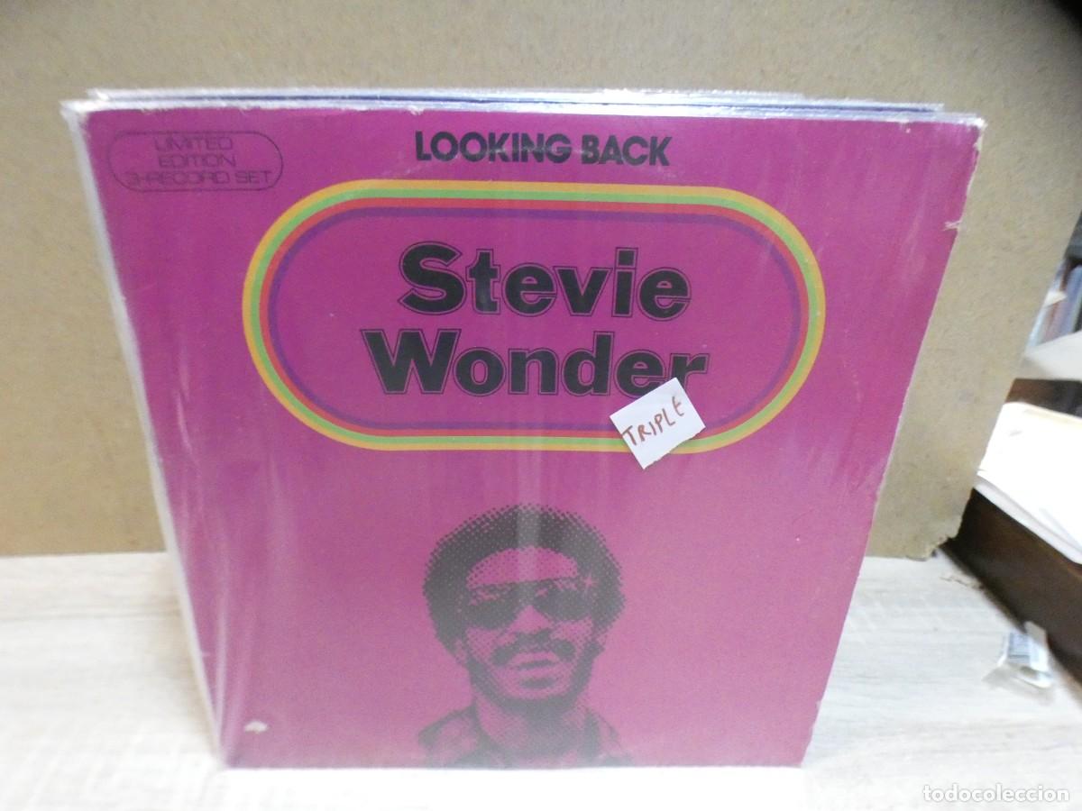 Discos de vinilo: ARKANSAS1980 BOXX801 VINILO BUEN ESTADO STEVIE WONDER TRIPLE