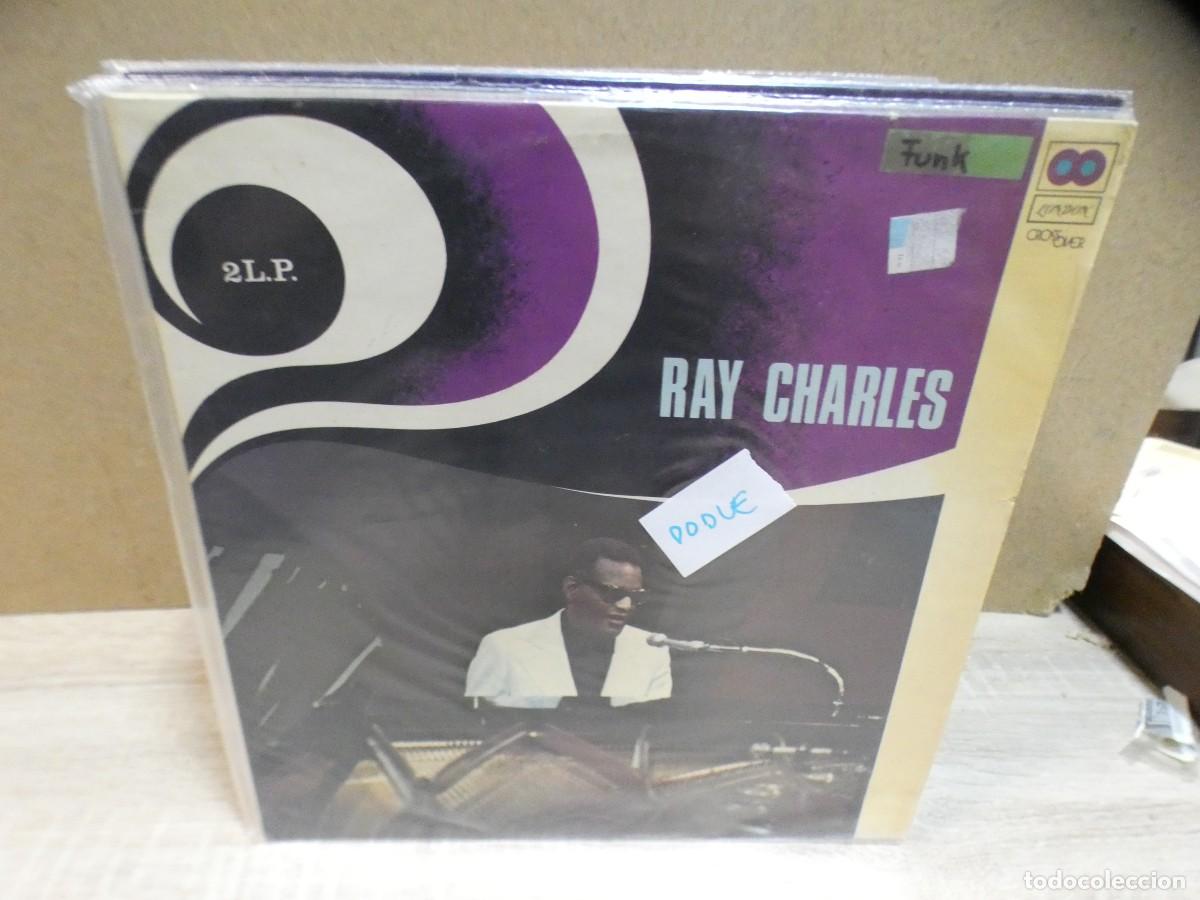 Discos de vinilo: ARKANSAS1980 BOXX801 VINILO BUEN ESTADO RAY CHARLES DOBLE LP