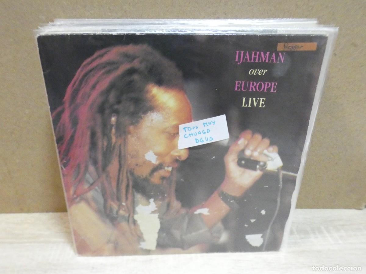 Discos de vinilo: ARKANSAS1980 BOXX801 VINILO MUY USADO AUN REPRODUCIBLE IJAHMAN OVER EUROPE TAPA MUY CHUNGA AGUA