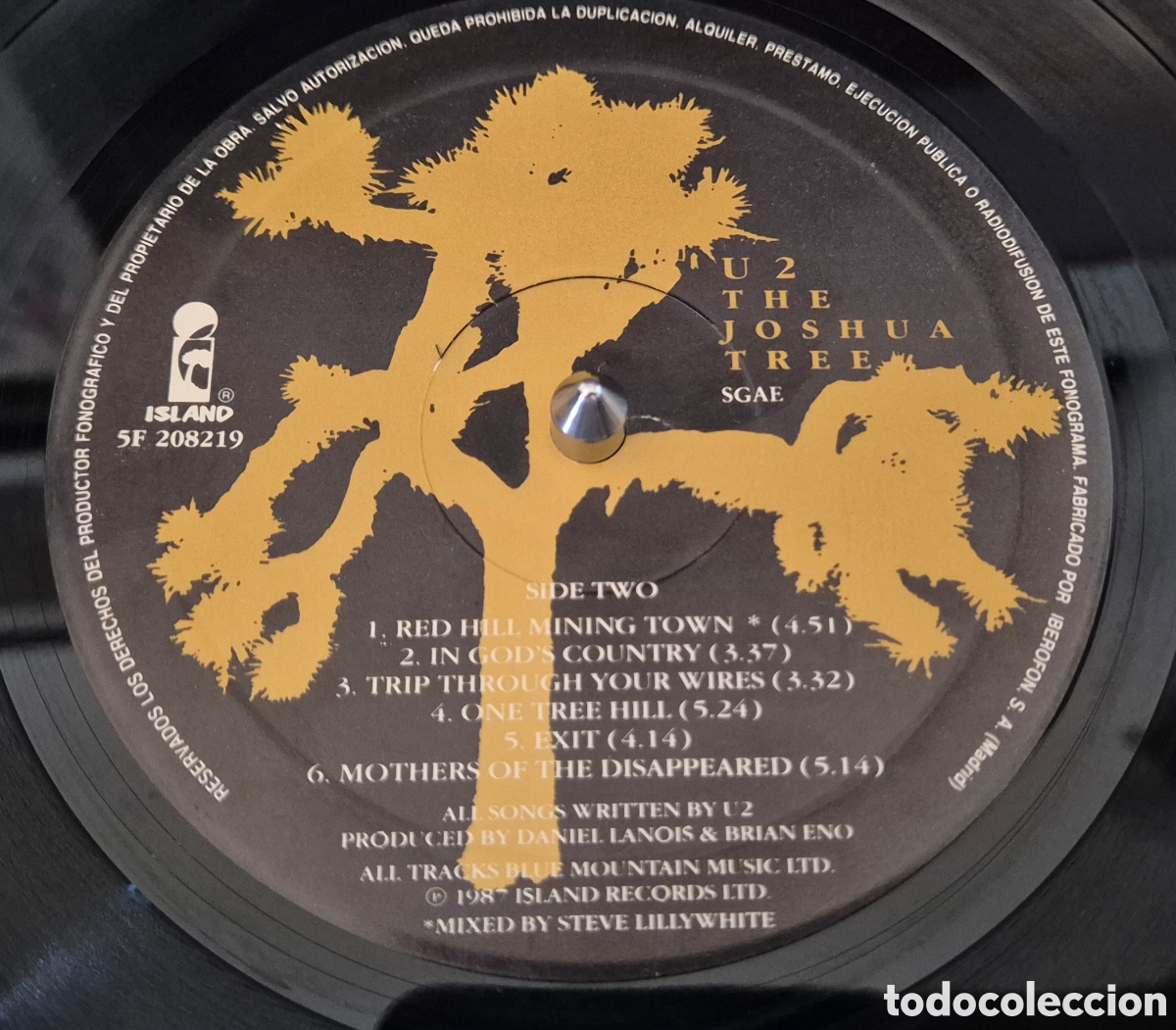 Discos de vinilo: U2 &ndash; The Joshua Tree Lp 1987 - Foto 9