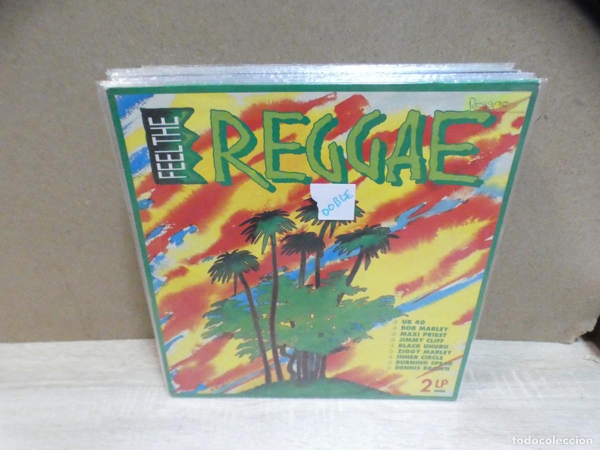 Discos de vinilo: ARKANSAS1980 BOXX801 VINILO BUEN ESTADO FEEL THE REGGAE DOBLE