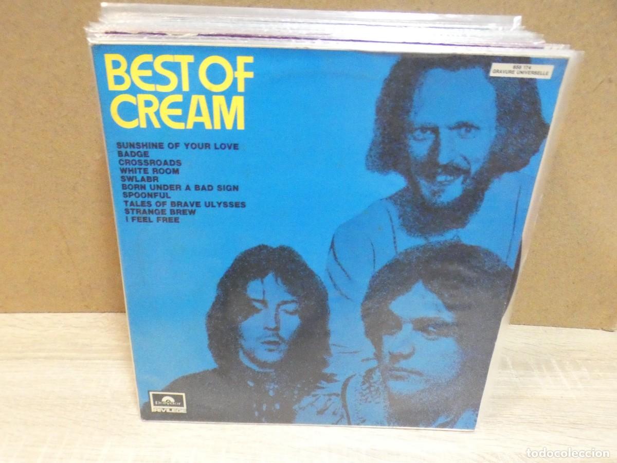 Discos de vinilo: ARKANSAS1980 PACC806 VINILO BUEN ESTADO BEST OF CREAM