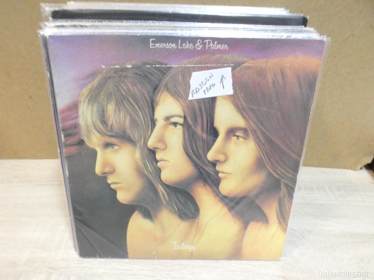 Discos de vinilo: ARKANSAS1980 CAJJ780 VINILO LEVE USO AUN CORRECTO EMERSON LAKE & PALMER RASGON EN TAPA