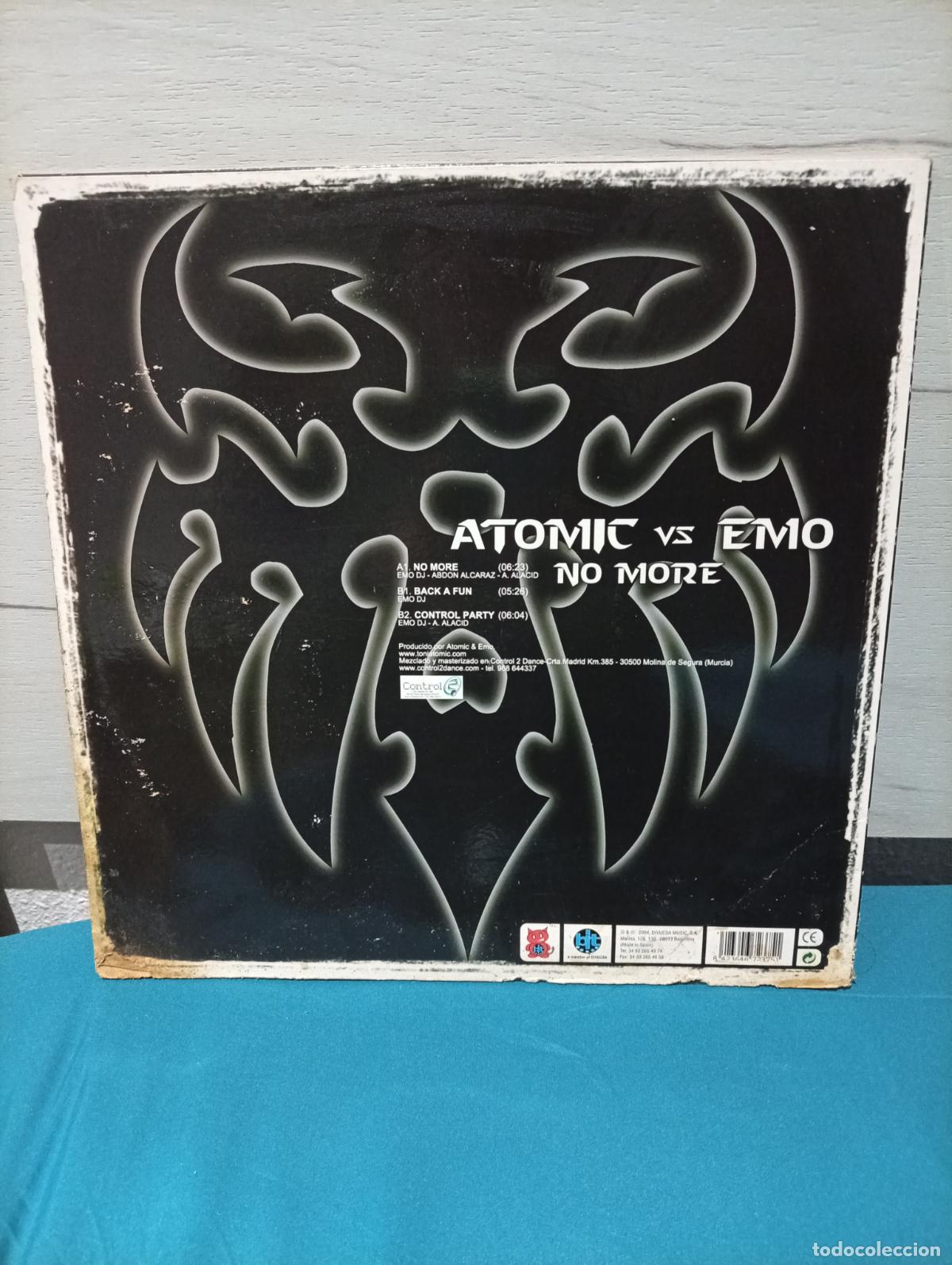 Discos de vinilo: Atomic vs. Emo &ndash; No More - Foto 2