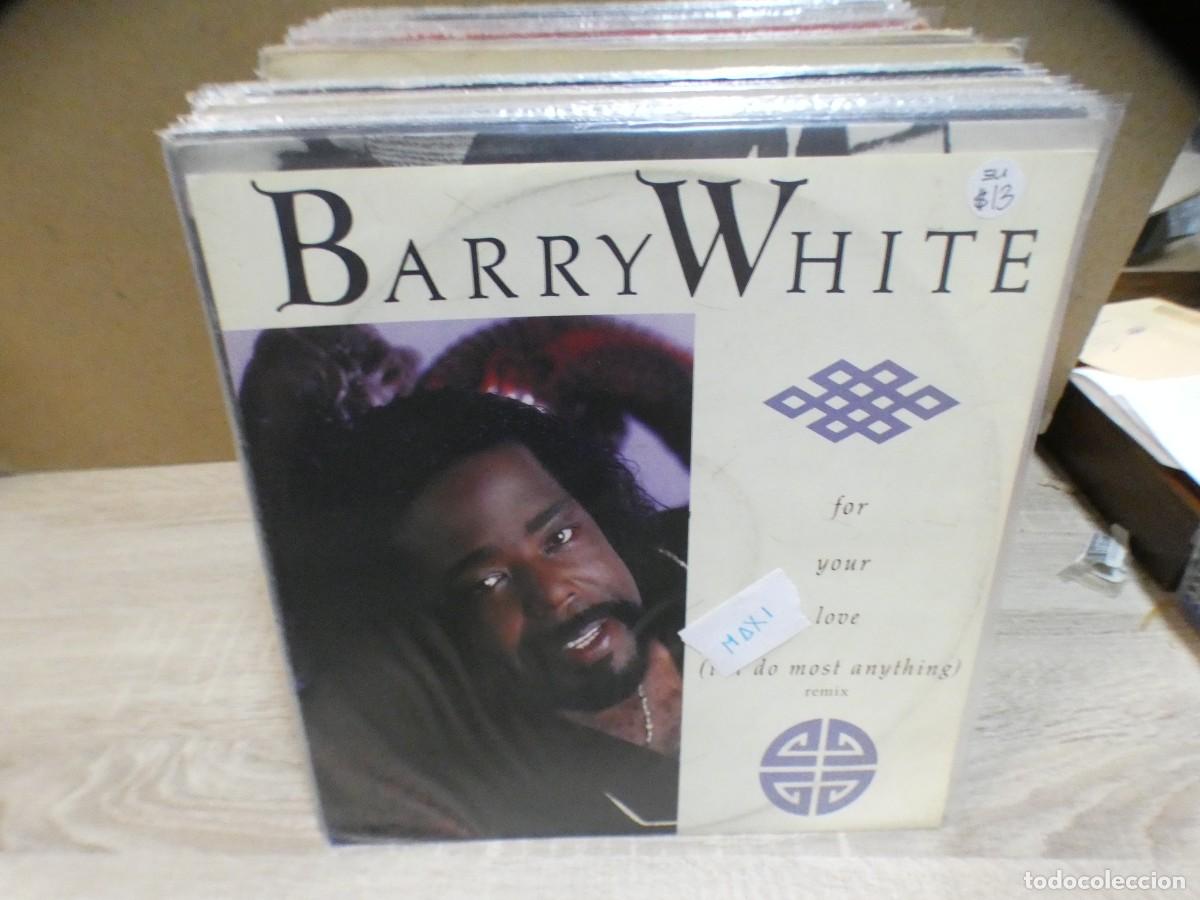 Discos de vinilo: ARKANSAS1980 LOTT799 VINILO BUEN ESTADO BARRY WHITE