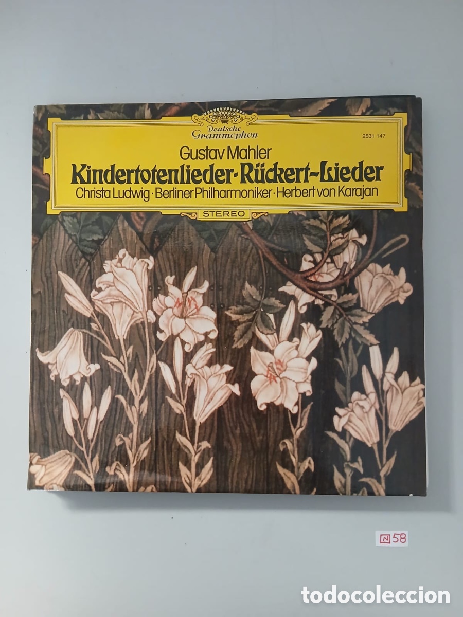 Discos de vinilo: Disco de vinilo gustav mahler - Foto 1