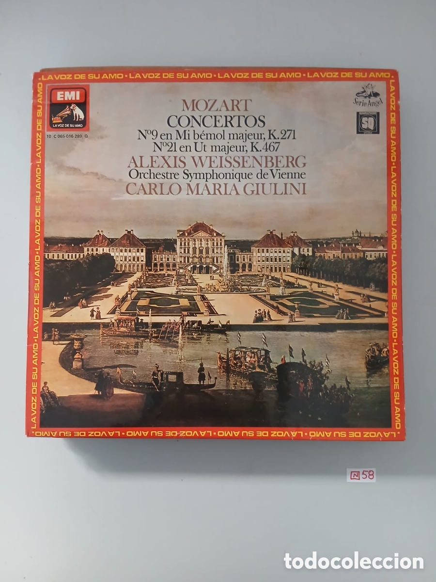 Discos de vinilo: Disco de vinilo mozart