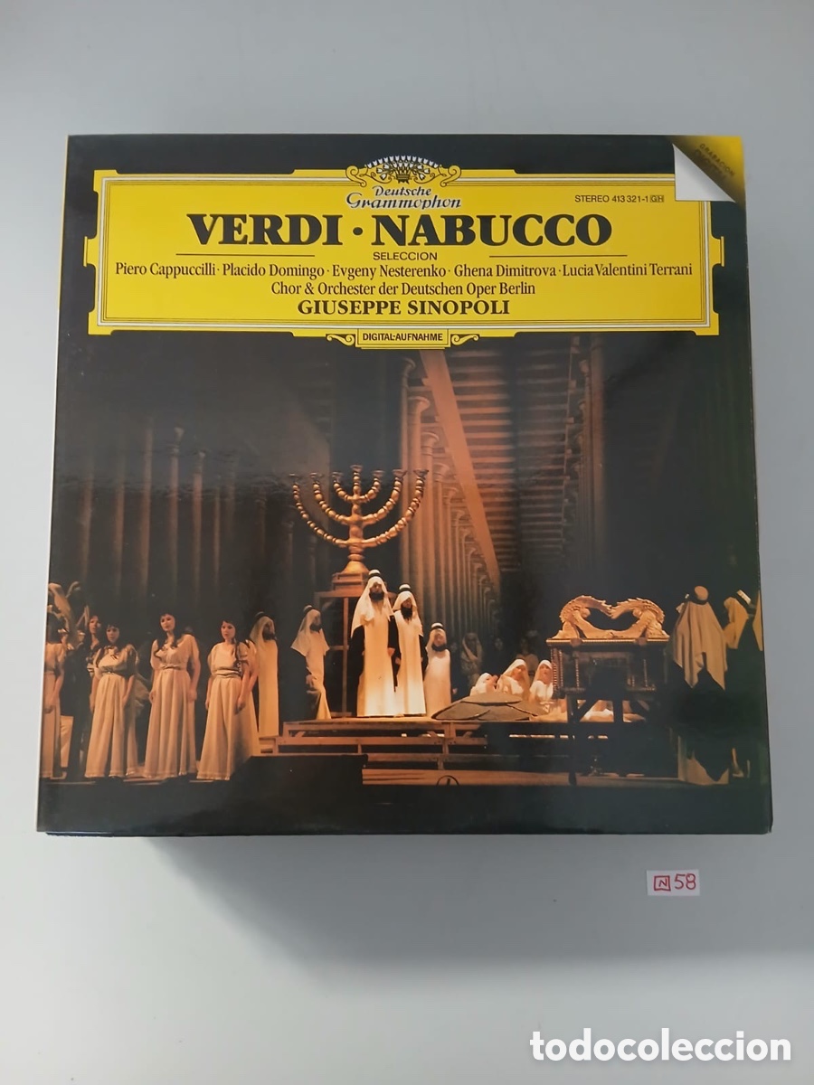 Discos de vinilo: Disco de vinilo verdi nabucco
