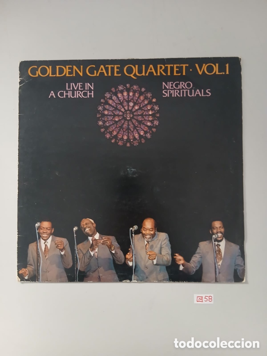 Discos de vinilo: Disco de vinilo Golden Gate quartet - Foto 1