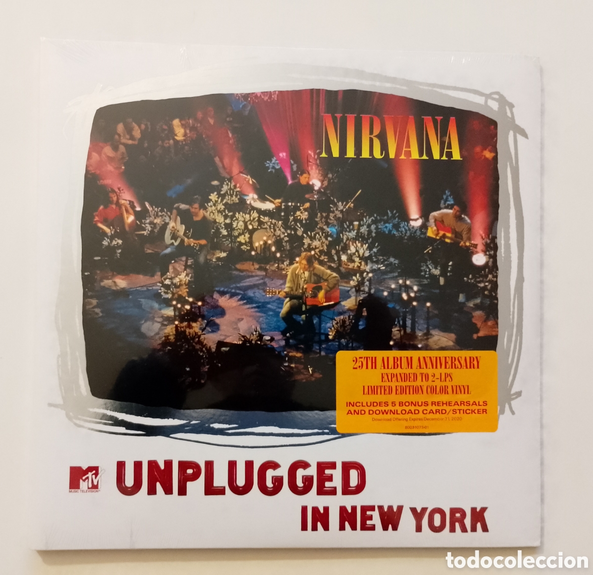 Discos de vinilo: Nirvana - Unplugged in New York 25th Anniversary 2LP SET COLOR