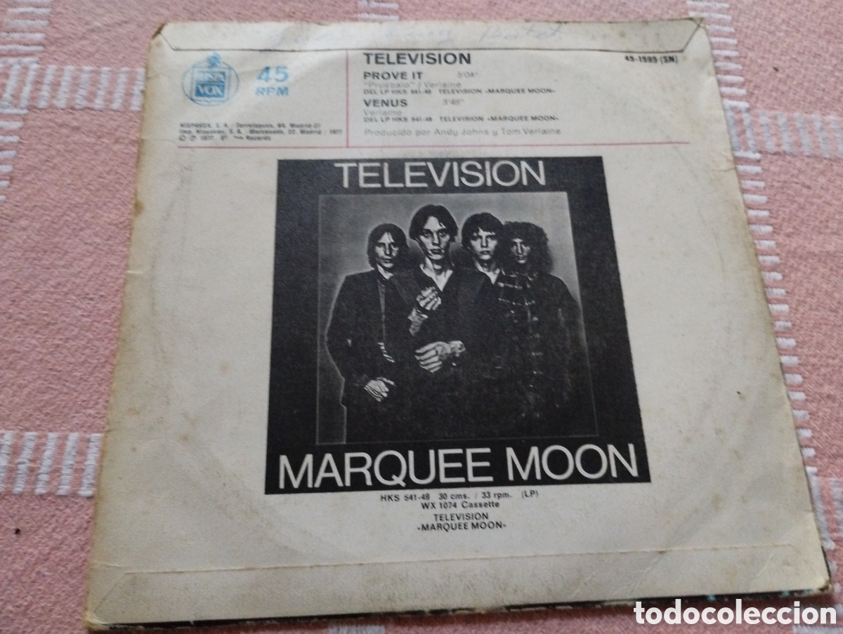 Discos de vinilo: Television Prove It Punk Rock - Foto 2