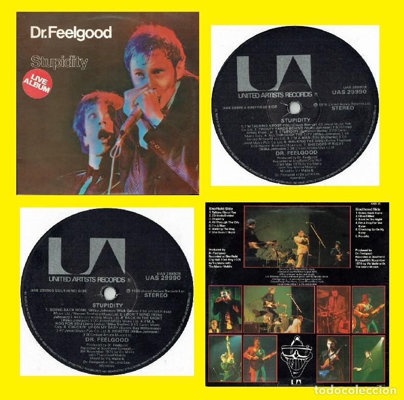 Discos de vinilo: DR. FEELGOOD - stupidity 1976 WILKO JOHNSON, KILLER PUB ROCK !! ORG UK, EXC