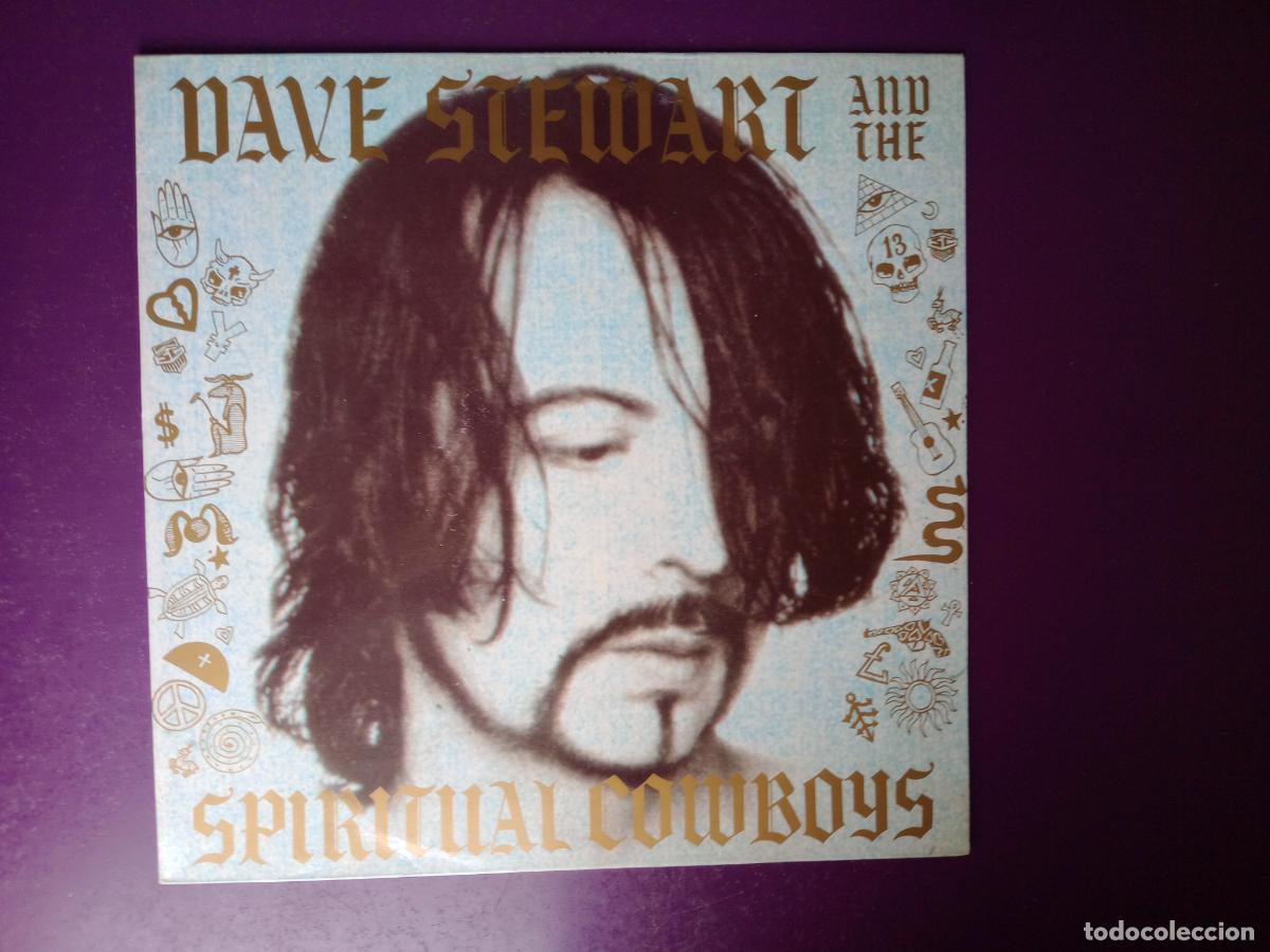 Vinyl-Schallplatten: Dave Stewart And The Spiritual Cowboys - LP RCA 1990 - ELECTRONICA POP 90'S - EURYTHMICS
